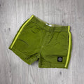 Stone Island Junior Swim Shorts - Lime