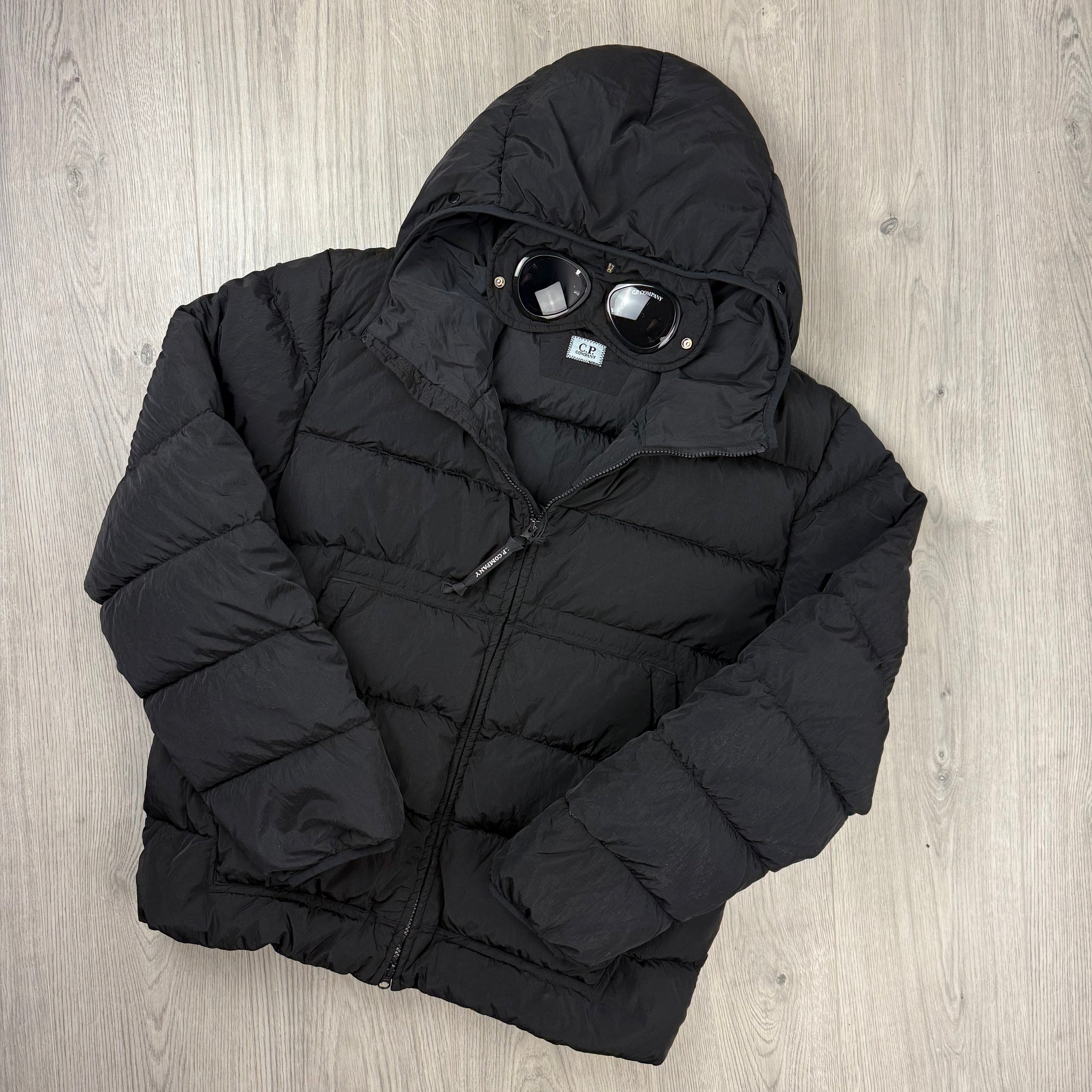 CP Company Down Goggle Jacket - Black