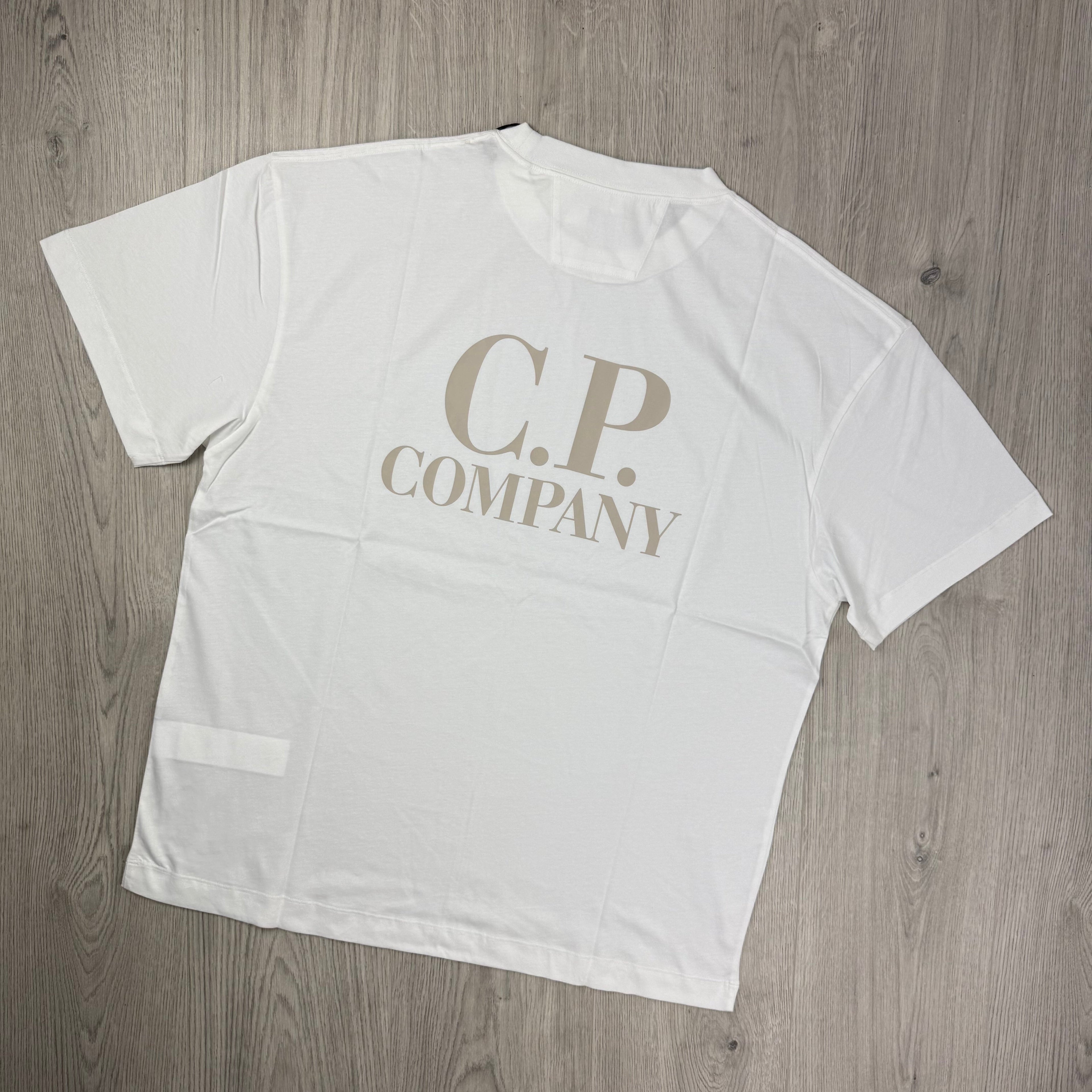 CP Company Printed T-Shirt - White