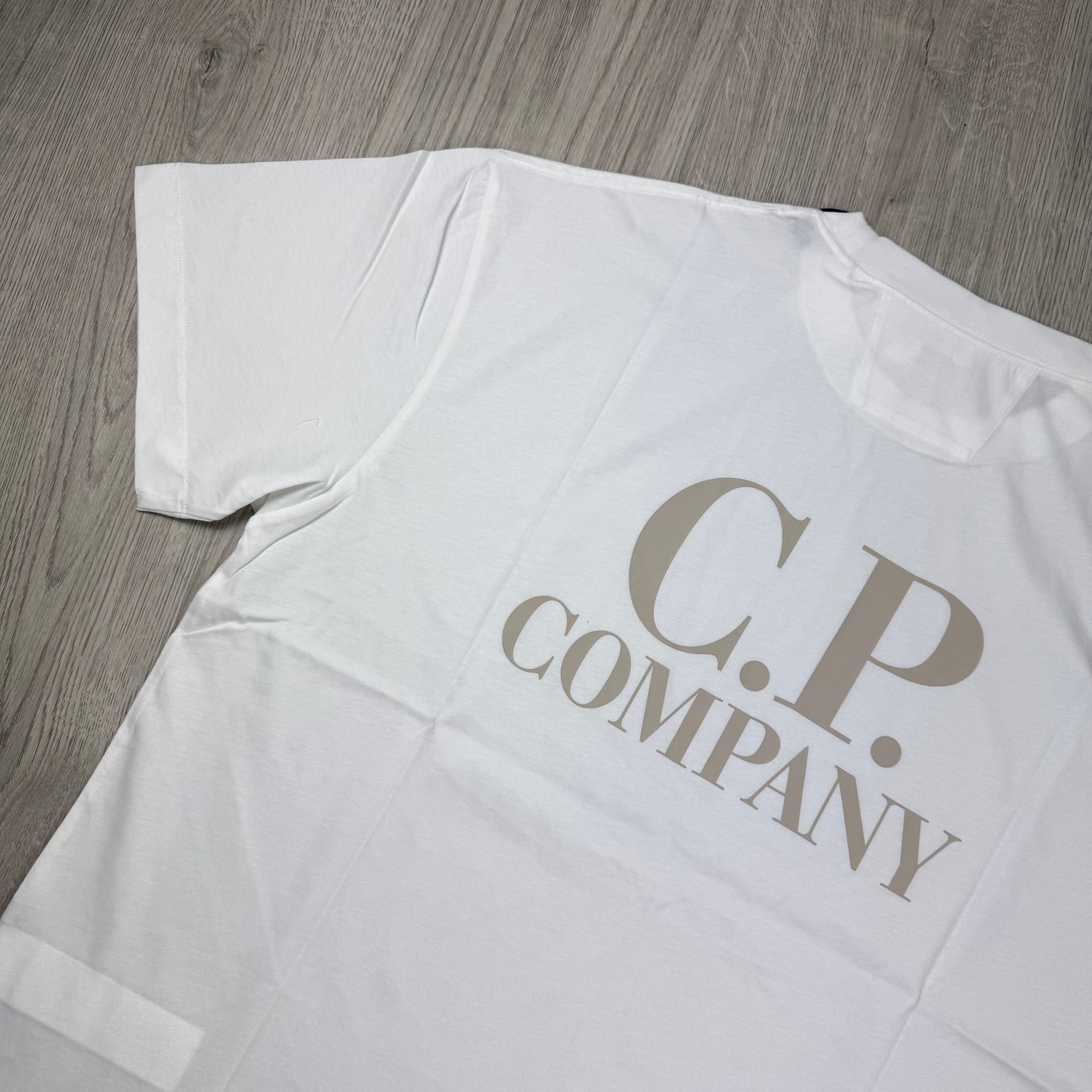 CP Company Printed T-Shirt - White
