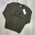 CP Company Embroidered Sweatshirt - Ivy Green